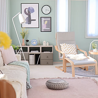 ピンク グリーンのインテリア実例 Roomclip ルームクリップ