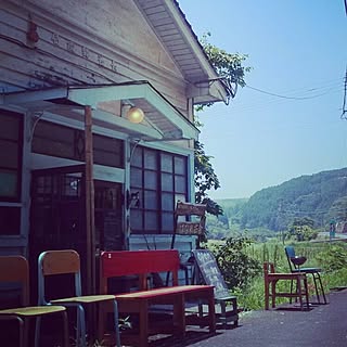 玄関/入り口/古い郵便局/大分県豊後大野市/Instagram→HANARECOYA/はなれ古舎/古民家...などのインテリア実例 - 2016-07-18 13:10:53