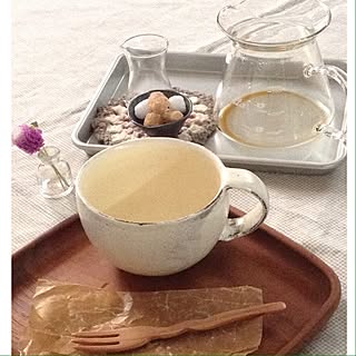 机/作家もの/コーヒーが似合ううつわ/飲み干したあと/リネンテーブルクロス...などのインテリア実例 - 2013-10-02 15:57:40