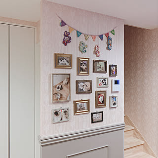 写真/ダッフィー/ガーランド/ねこと暮らす。/北欧...などのインテリア実例 - 2020-01-22 23:28:49