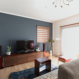 壁紙 ネイビーのインテリア実例 Roomclip ルームクリップ