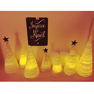 棚/ハンドメイド/クリスマス/シンプル/ホワイトインテリア...などのインテリア実例 - 2016-11-11 17:32:07