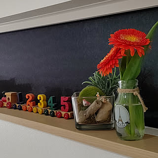 牛乳瓶リメイクのインテリア実例 Roomclip ルームクリップ