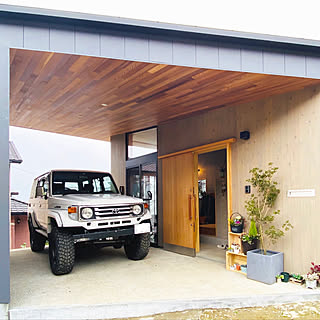 軒のある家のインテリア実例 Roomclip ルームクリップ