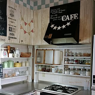 狭いキッチン 使いやすくのインテリア実例 Roomclip ルームクリップ