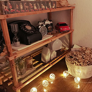 キッチン/あじさいドライ/ハーバリウム/黒電話/ラック...などのインテリア実例 - 2017-12-04 23:46:42