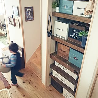 棚 階段横の収納のインテリア実例 Roomclip ルームクリップ 棚 階段横の収納のインテリア実例 Roomclip ルームクリップ