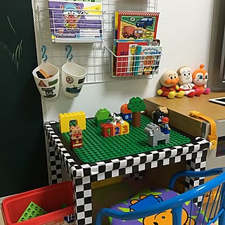 レゴテーブルdiyのインテリア 手作りの実例 Roomclip ルームクリップ
