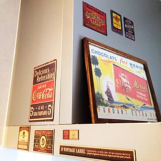 ポストカード拡大コピー のインテリア実例 Roomclip ルームクリップ