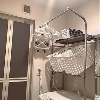 ニトリ 洗濯機ラックのインテリア実例 Roomclip ルームクリップ