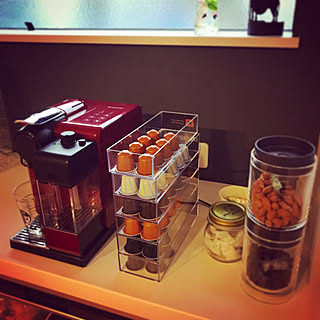 Nespressoカプセル収納のインテリア実例 Roomclip ルームクリップ