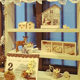 棚/バンビちゃん/noroさんの素敵作品✨/tomomonちゃんの素敵作品♡/Ayumiちゃんの素敵作品♡♡/セリア...などのインテリア実例 - 2016-01-07 17:11:45