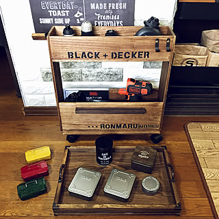 部屋全体/ブラデカ専用ワゴン/カメラマーク消し/2018.8.15/新商品買ったよ!...などのインテリア実例 - 2018-08-15 10:04:33