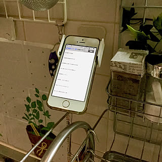 キッチン スマホスタンドのインテリア実例 Roomclip ルームクリップ