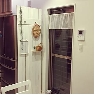 ダイソー 冷蔵庫目隠しのインテリア実例 Roomclip ルームクリップ