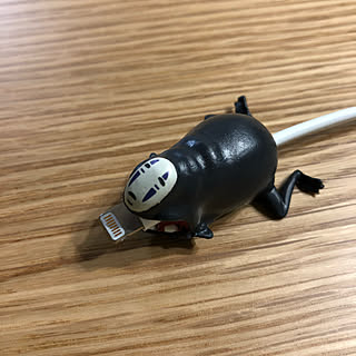 机/ジブリフリーク/どんぐり共和国/遊び心のあるインテリア/充電ケーブルカバー/カオナシのインテリア実例 - 2018-07-22 22:58:05