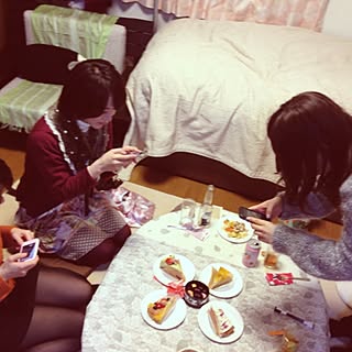 リビング/テーブル/食卓/ホームパーティーのインテリア実例 - 2013-03-06 08:30:39