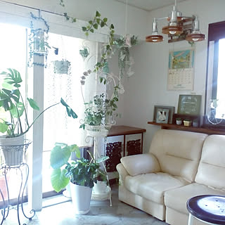 NO GREEN NO LIFE/廃材リメイク/サンゲツクッションフロア/観葉植物のある暮らし/フェイクGreen♥︎...などのインテリア実例 - 2018-08-31 12:28:32