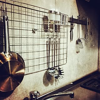 100均 コンクリート打ちっぱなしのインテリア実例 Roomclip ルームクリップ