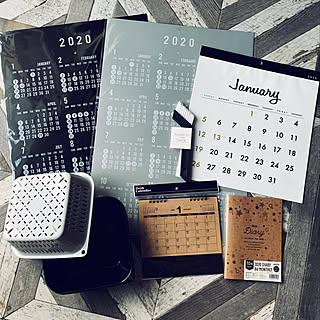 お買い物/カレンダー/セリア/クッションフロア/新商品...などのインテリア実例 - 2019-09-02 09:09:36