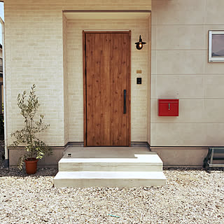 表札 真鍮表札のインテリア実例 Roomclip ルームクリップ