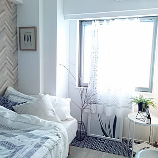 寝室 ヘリンボーンのおしゃれなインテリアコーディネート レイアウトの実例 Roomclip ルームクリップ