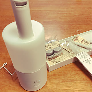 机/キャスターもつけられるフタ/加湿器もインテリアに/加湿器/無印良品週間♡...などのインテリア実例 - 2018-11-19 20:16:08