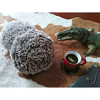 部屋全体/キャットヤーン/お昼寝クッション/滑り止めシート/毛糸小物...などのインテリア実例 - 2020-01-24 12:13:59