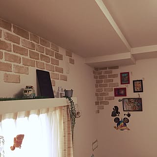ディズニーウォールステッカーのインテリア実例 Roomclip ルームクリップ