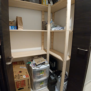 Diy 納戸のインテリア 手作りの実例 Roomclip ルームクリップ