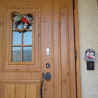 ディズニー 玄関ドアのインテリア実例 Roomclip ルームクリップ
