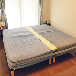 ニトリのカーテン 2ldk 二人暮らしのインテリア実例 Roomclip ルームクリップ