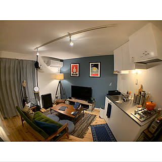 DIY/カリモク60/unico/Panasonic/壁紙DIY...などのインテリア実例 - 2020-02-24 21:42:46