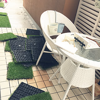 突風で飛ばされた/人工芝/賃貸マンション/4LDK/RCの出逢いに感謝♡...などのインテリア実例 - 2018-03-22 10:03:52