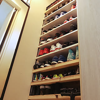 玄関 入り口 エアジョーダンのインテリア実例 Roomclip ルームクリップ