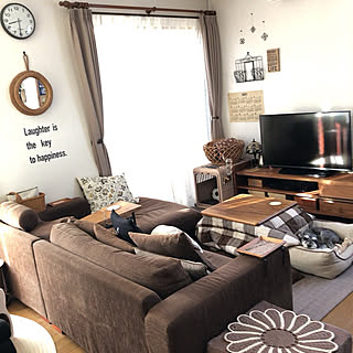 茶色と黒のインテリア実例 Roomclip ルームクリップ