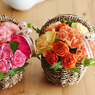 アンジェのお花屋さん/母の日/母の日のプレゼント♡/花のある暮らし/アレンジメント...などのインテリア実例 - 2017-04-27 15:56:27