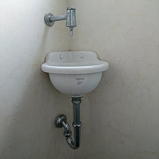 バス/トイレ/TOTO/なにもしなくても錆色(錆だ!)/ふるーいもののインテリア実例 - 2017-06-11 11:18:15