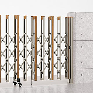 伸縮門扉のインテリア実例 Roomclip ルームクリップ