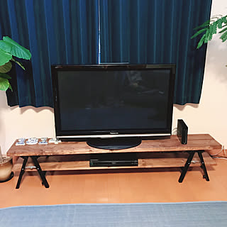 カインズホーム ワトコオイルダークウォルナットの商品を使ったおしゃれなインテリア実例 Roomclip ルームクリップ