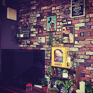 アメキャラ 壁紙屋本舗のインテリア実例 Roomclip ルームクリップ