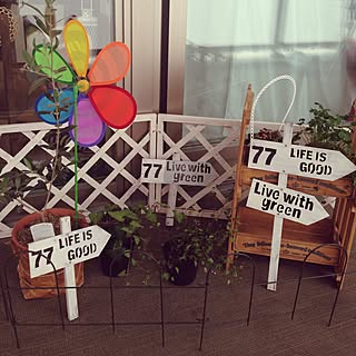 ガーデンプレート手作りのインテリア実例 Roomclip ルームクリップ