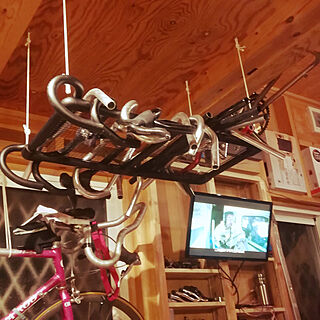 自転車ガレージのインテリア実例 Roomclip ルームクリップ