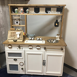 ままごとキッチン 木のおもちゃのインテリア実例 Roomclip ルームクリップ