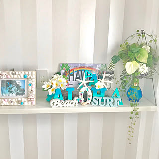 貝殻 写真立てのインテリア実例 | RoomClip(ルームクリップ)