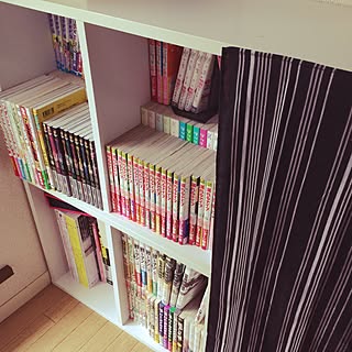 漫画 カラーボックスのおしゃれなアレンジ 飾り方のインテリア実例 Roomclip ルームクリップ