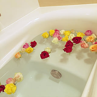 いい香り バラ風呂のインテリア実例 Roomclip ルームクリップ