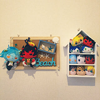 オタク部屋 ぬいぐるみ収納のインテリア実例 Roomclip ルームクリップ