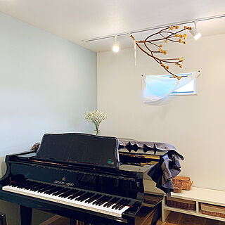 ピアノ部屋のおしゃれなインテリアコーディネート レイアウトの実例 Roomclip ルームクリップ