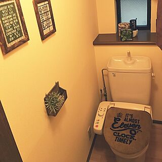 セリア トイレの壁紙のインテリア実例 Roomclip ルームクリップ